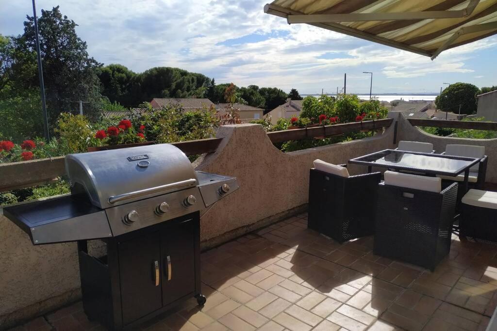 Appartement T3 Spacieux Avec Vue Sur L'Etang De Thau Au 1Er Etage D'Une Villa - Entree Independante Sete Luaran gambar
